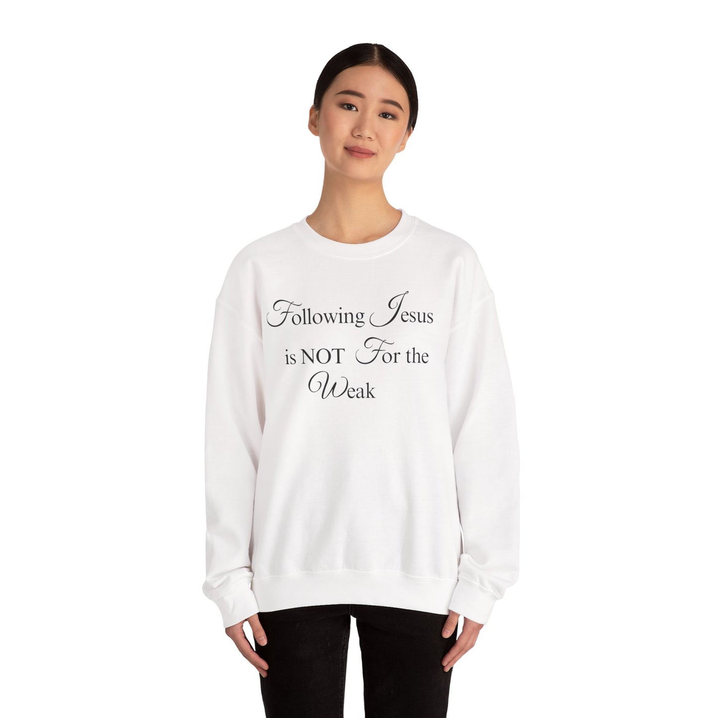 Following Jesus Sweatshirt