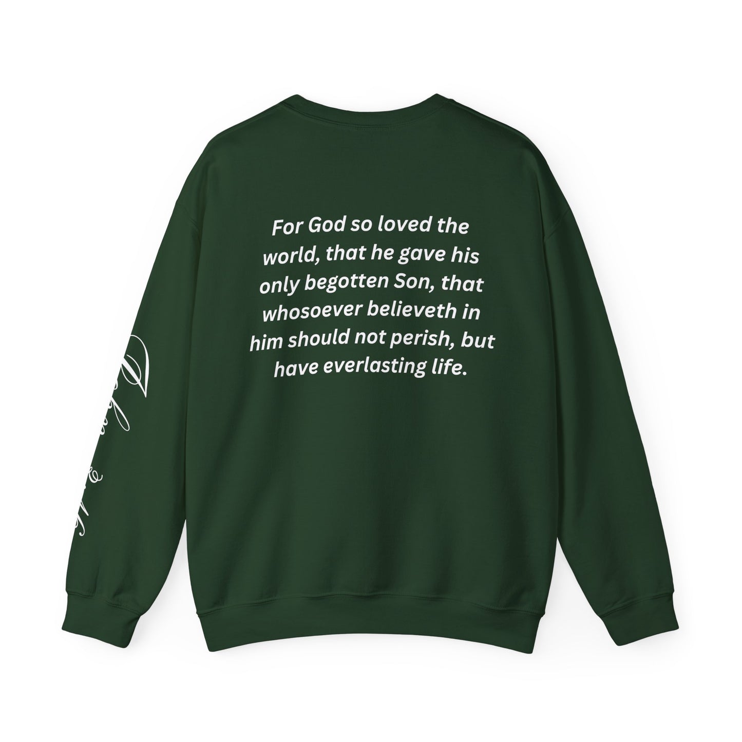 John 3:16 Crewneck Sweatshirt