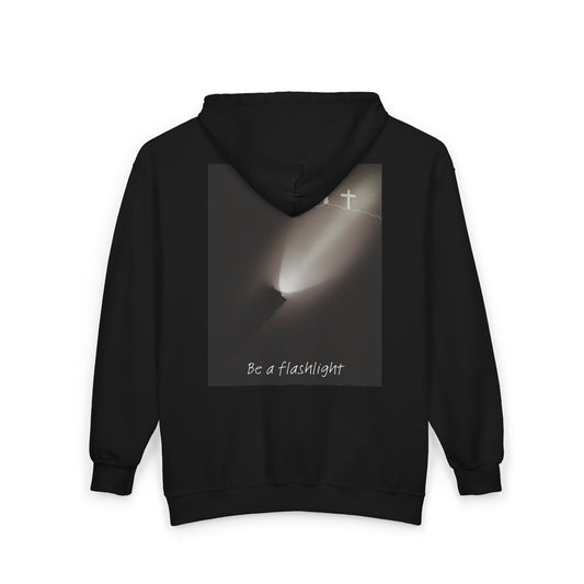 Flashlight Zip Up Hoodie