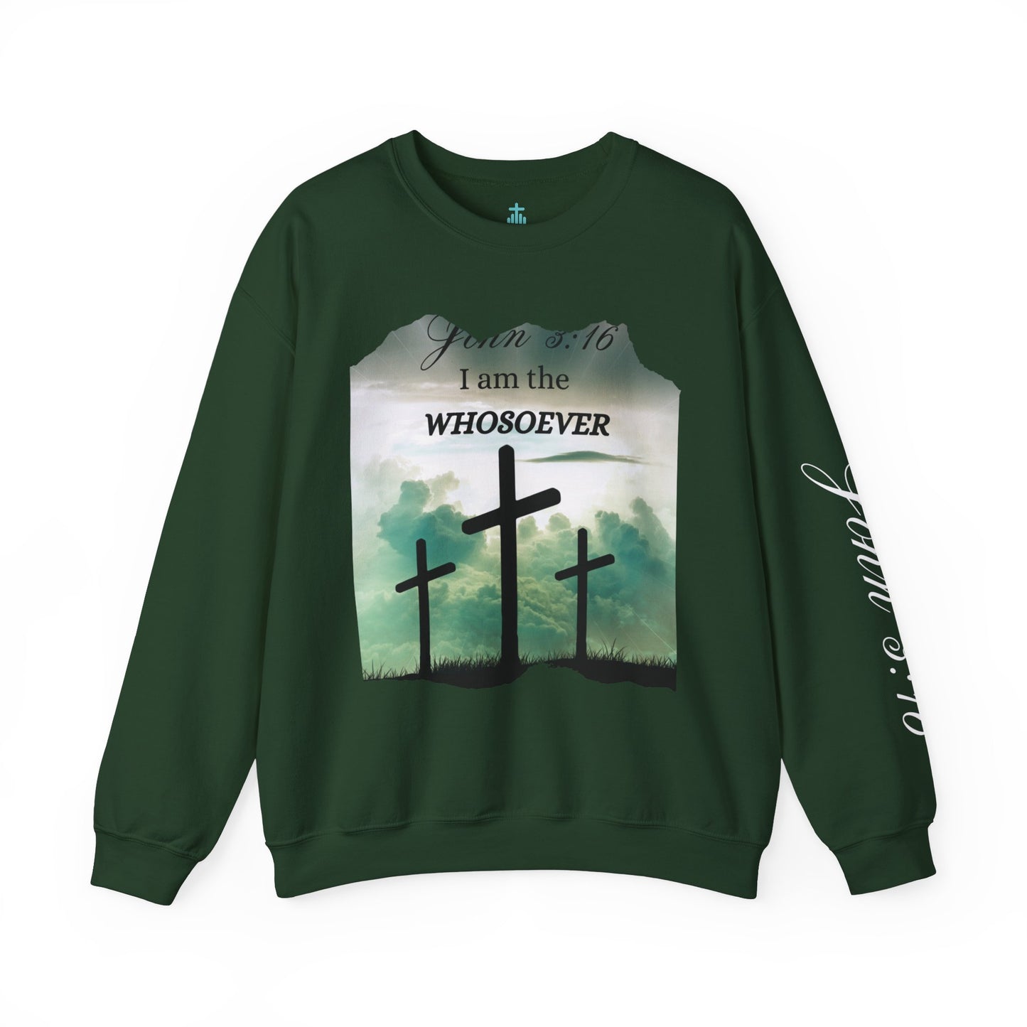 John 3:16  Crewneck Sweatshirt