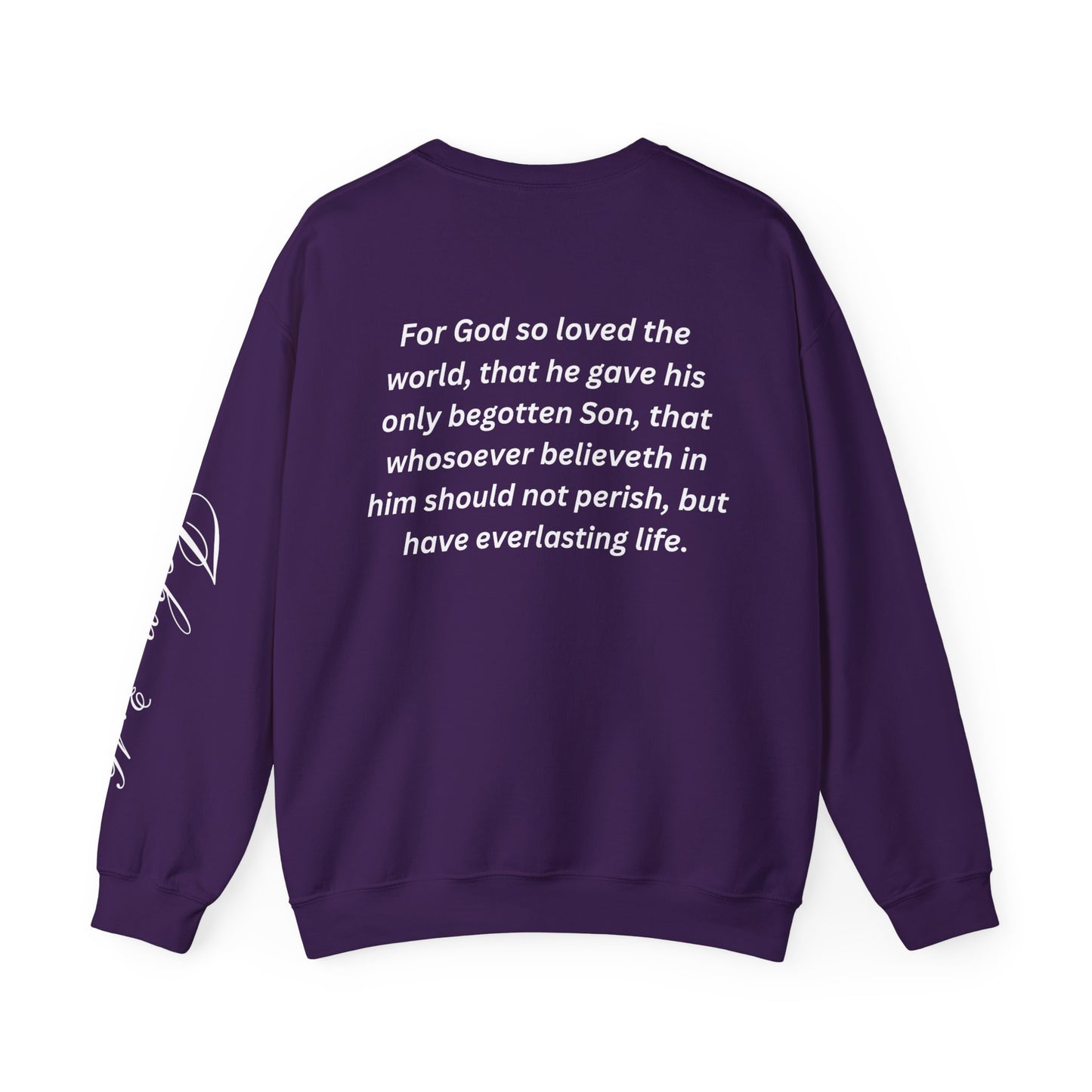 John 3:16  Crewneck Sweatshirt