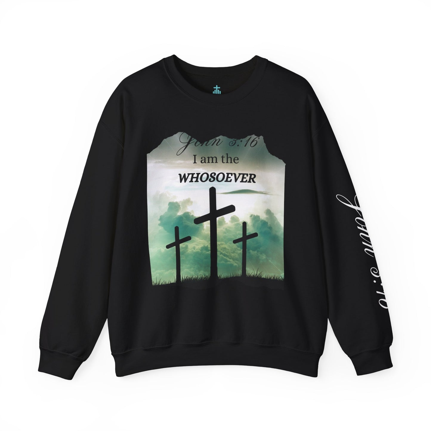 John 3:16  Crewneck Sweatshirt