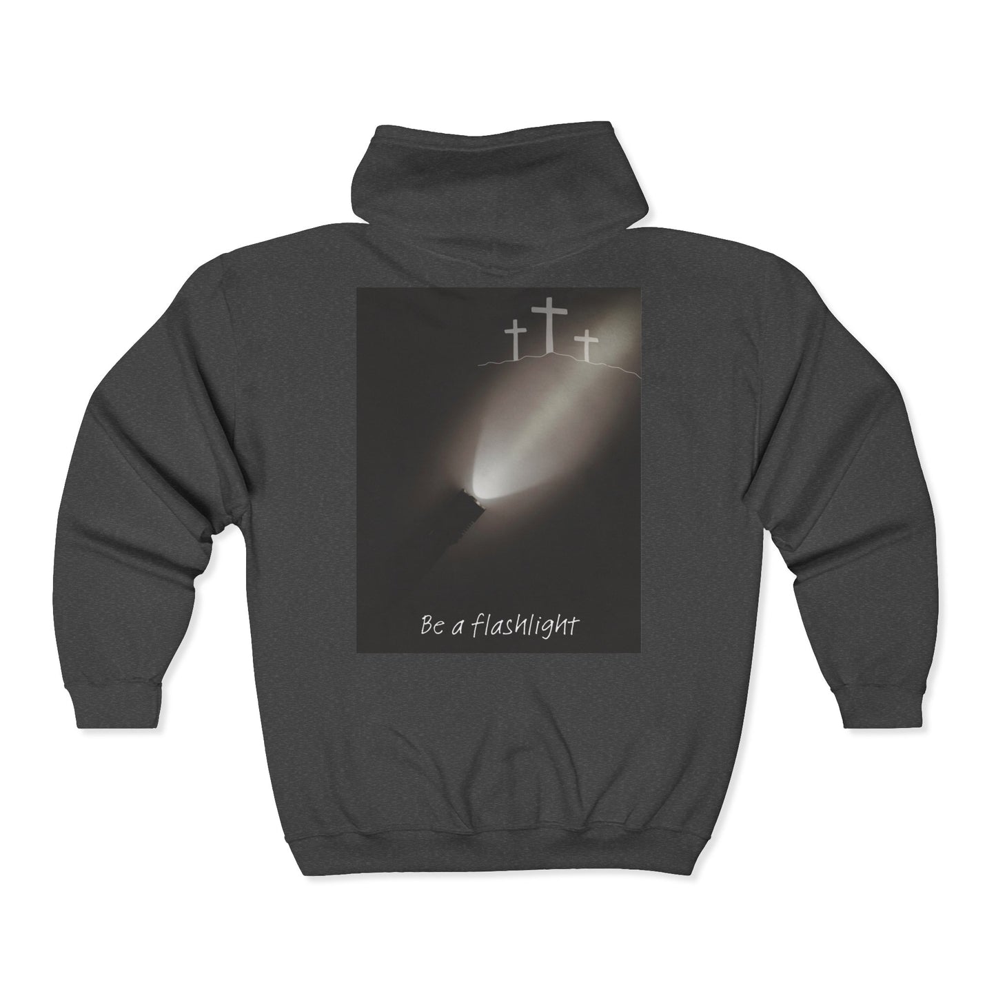 Flashlight Zip Up Hoodie