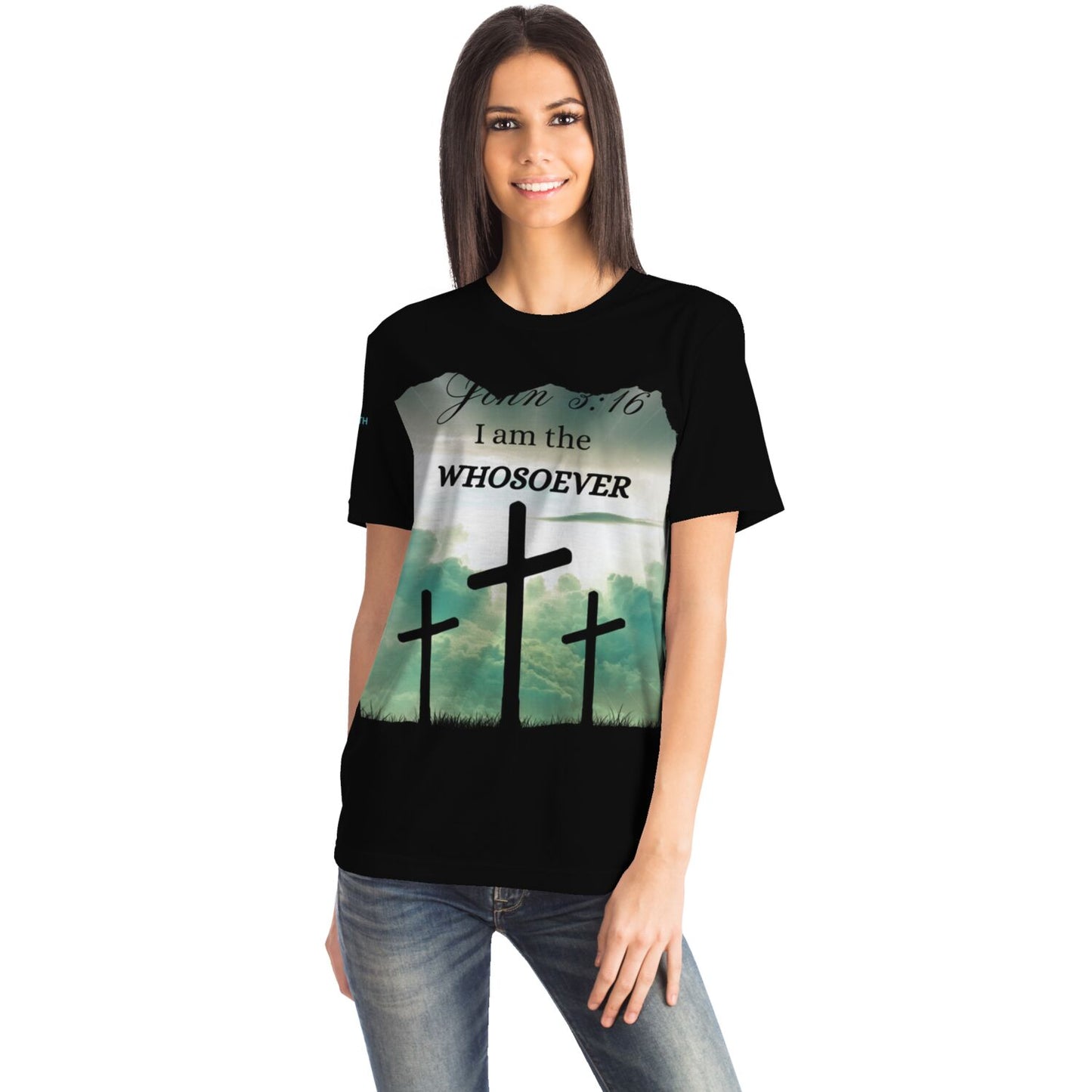 John 3:16 AOP T-shirt